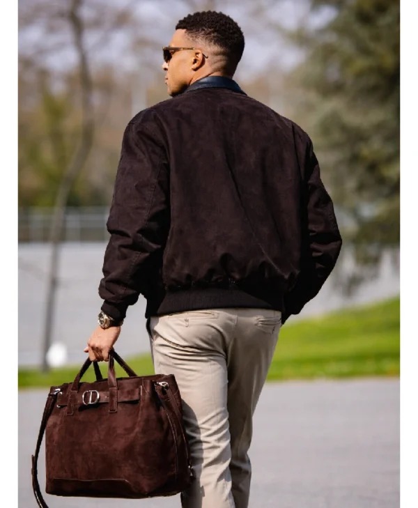 Kylian Mbappe Brown Jacket