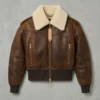 LV Show 2026 Shearling Jacket