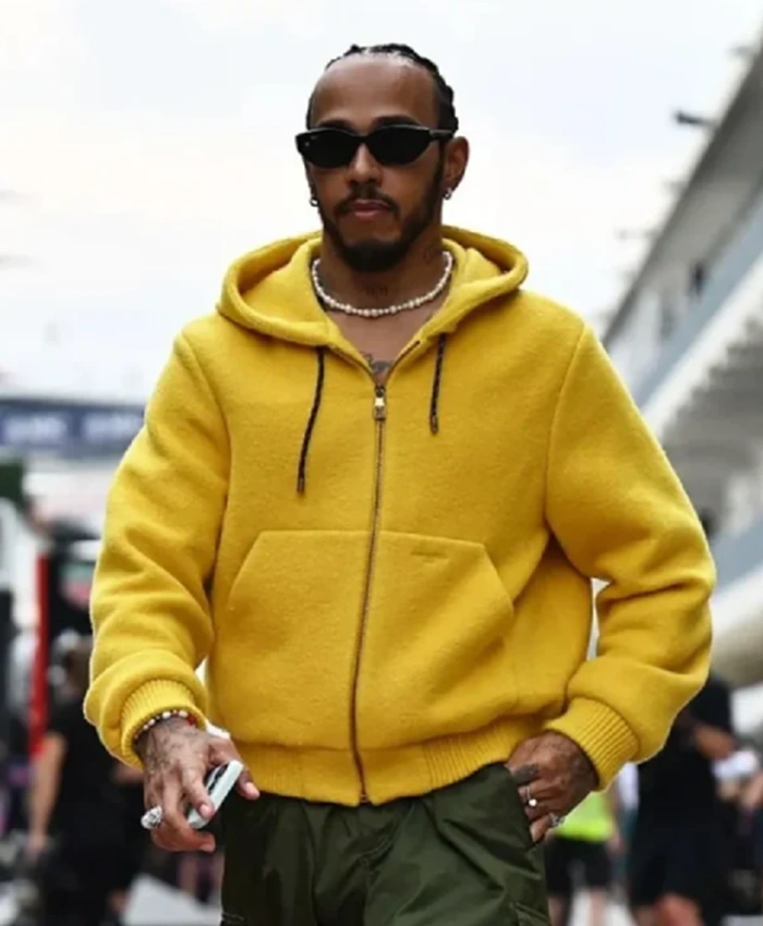 Lewis Hamilton 2025 US F1 Grand Prix Racing Hoodie