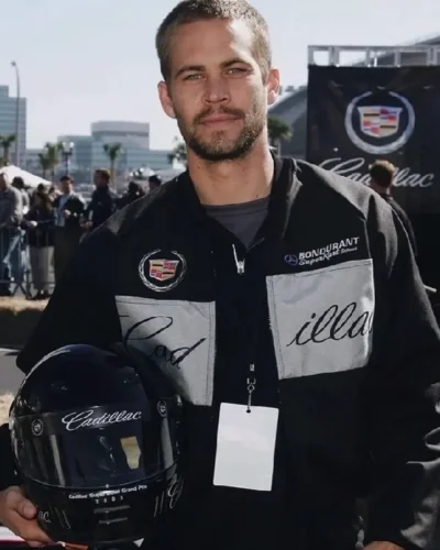 Limited Edition Paul Walker Racing Black Jacket