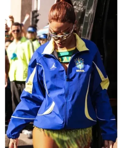 Ludmilla Brazil Collaboration Jordan Track Jacket