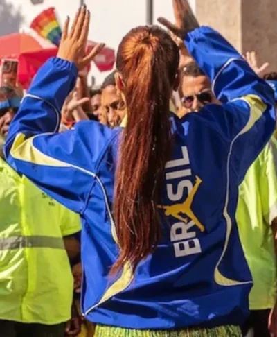 Ludmilla Brazil Collaboration Jordan Track Jacket