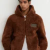 McLaren Racing Hooded Shearling Jacket