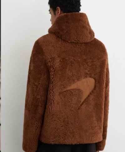 McLaren Racing Hooded Shearling Jacket