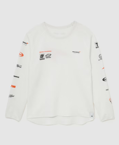 McLaren Racing Waffle Texture Relaxed T-Shirt