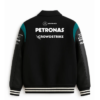 Mercedes-AMG Petronas Black & Teal Varsity Jacket