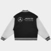 Mercedes Classic Oversized Varsity Jacket