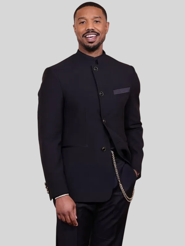Michael B. Jordan Oscars 2026 Red Carpet Jacket