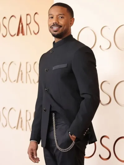Michael B. Jordan Oscars 2026 Red Carpet Jacket