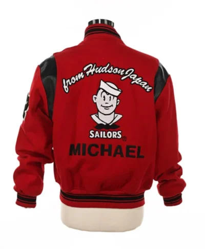 Michael Jackson Sailors Varsity Jacket