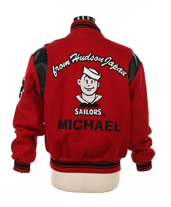 Michael Jackson Sailors Varsity Jacket