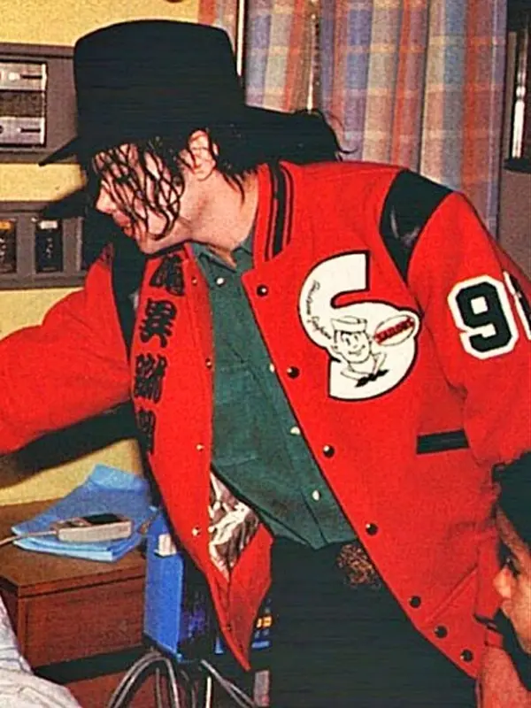 Michael Jackson Sailors Varsity Jacket