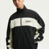 NEW Nike Sportswear Club Full Zip Black and Light Khaki Jacket