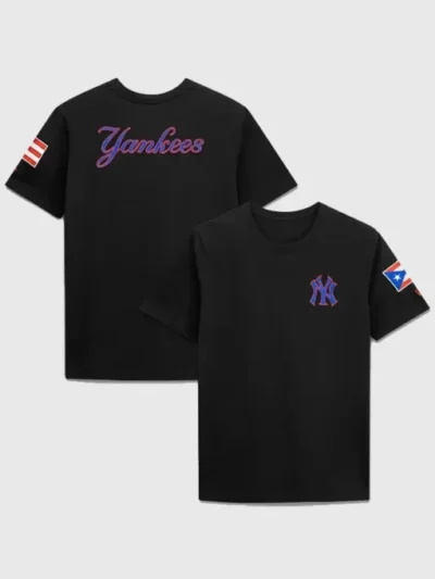 New Era Yankees Puerto Rico Flag Tee