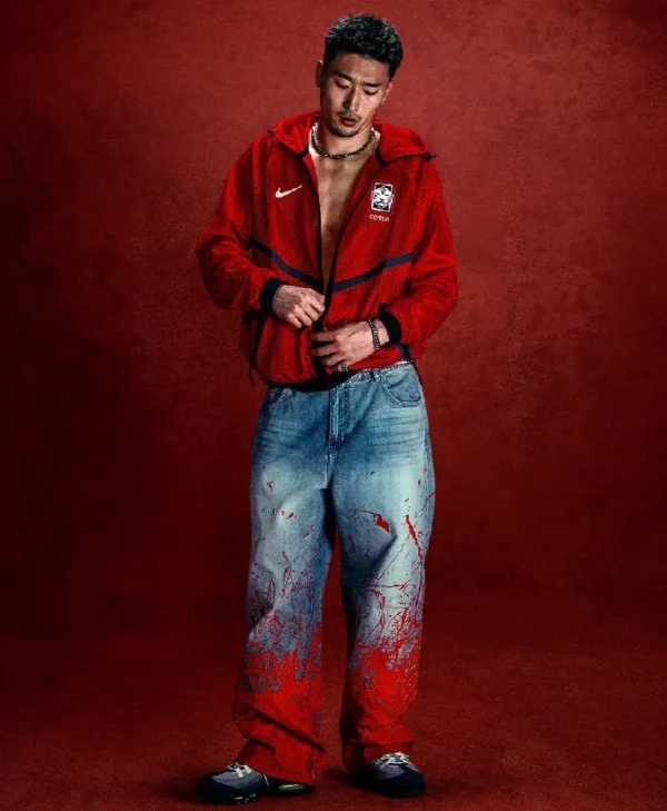 Nike x South Korea National Team Red Hoodie