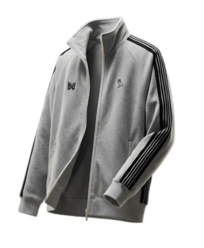 OVO x Needles 2026 Grey Track Jacket