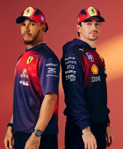 Official Scuderia Ferrari Chinese GP Fresh Paint Racing Jacket