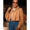 Oprah Winfrey 2026 Paris Fashion Week Cropped Jacket