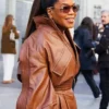 Oprah Winfrey 2026 Paris Fashion Week Iconic Leather Jacket