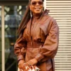 Oprah Winfrey 2026 Paris Fashion Week Iconic Leather Jacket