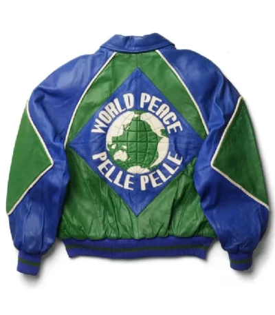 Pelle Pelle World Peace Leather Jacket 1991