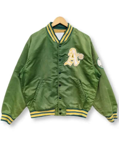 Rare Oakland Athletics Vintage Baseball Jacket