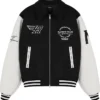 Represent Racing Varsity Black Jacket