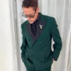 Robert Downey Jr. Oscars 2026 Green Suit