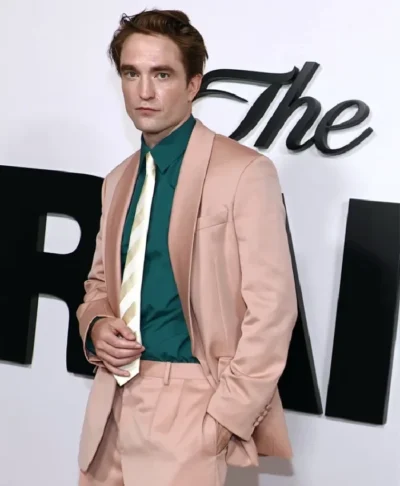 Robert Pattinson Red Carpet Pink Suit