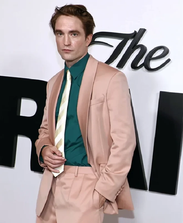 Robert Pattinson Red Carpet Pink Suit