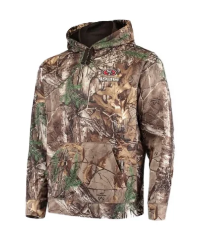 San Francisco 49ers Camo Hoodie