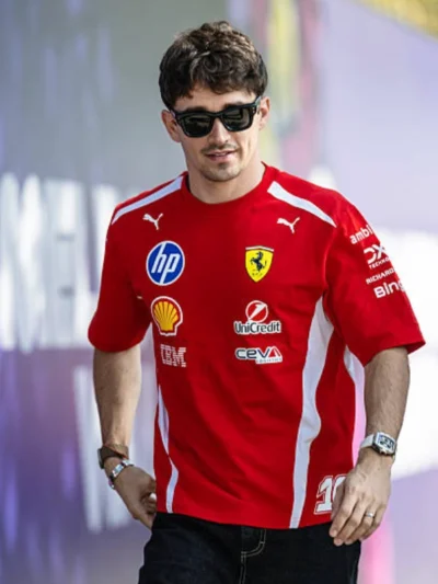 Scuderia Ferrari 2026 Charles Leclerc T-Shirt