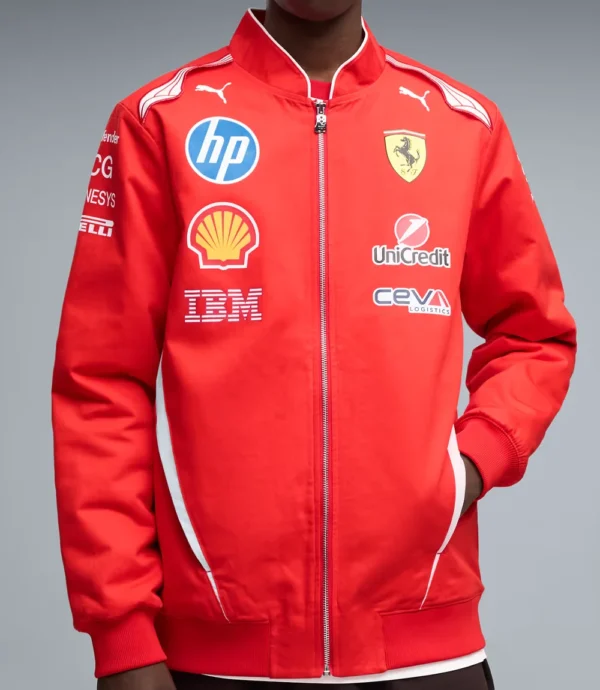 Scuderia Ferrari HP F1 Bomber Jacket