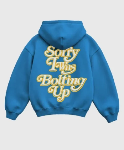 Seen x Chargers Sorry I Was Bolting Up Blue Hoodie