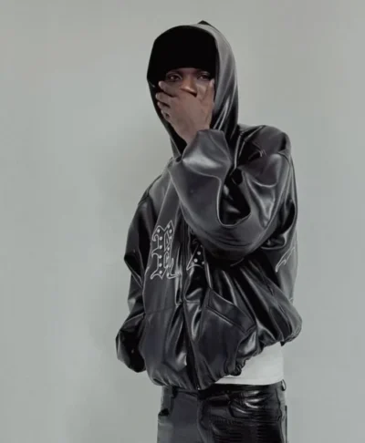 Seyi Vibez x Gocracy Black Streetwear Jacket