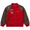 Supreme Aeon Flux Red Varsity Jacket