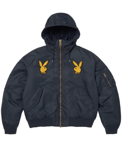 Supreme x Playboy MA-1 Hooded Jacket