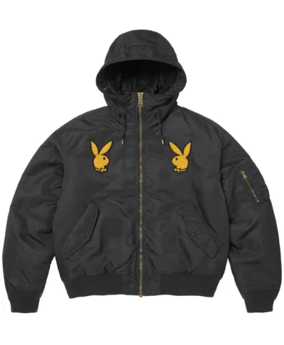 Supreme x Playboy MA-1 Hooded Jacket