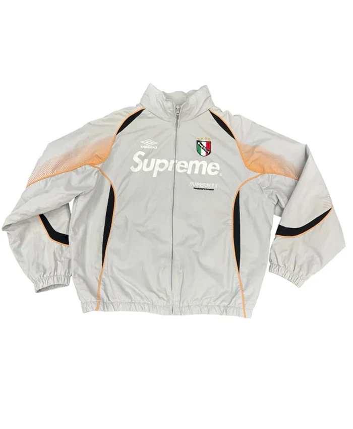 Supreme x Umbro Grey Track Jacket