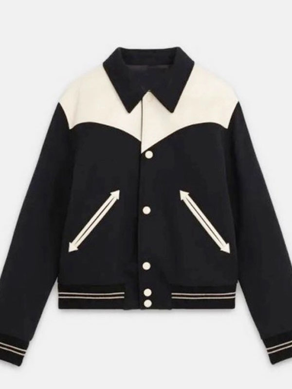 Tariq St. Patrick varsity jacket