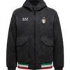 Team Italy EA7 2026 Gray Wool Olympic Jacket