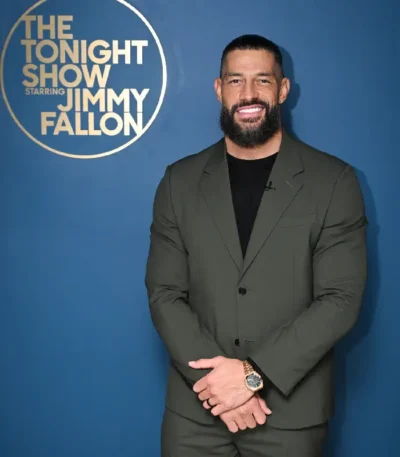 The Tonight Show Roman Reigns Suit