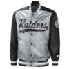 The Tradition II Las Vegas Raiders Satin Jacket