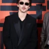 Timothée Chalamet Marty Supreme Black Statement Coat