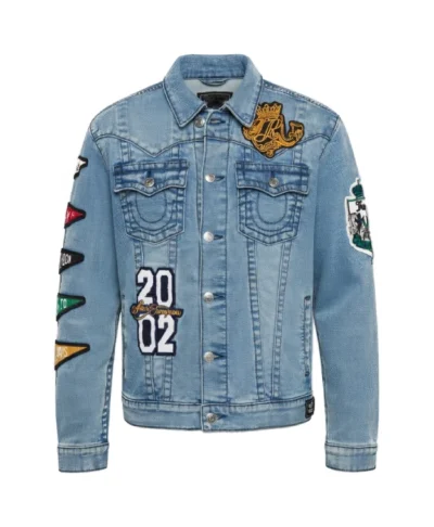 True Religion Patch Denim Jacket