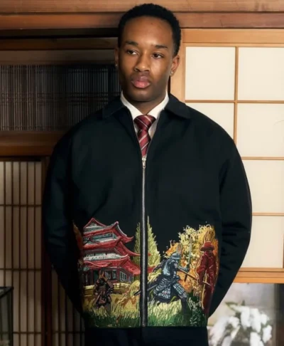 Vescartes Modern Edo Bomber Jacket