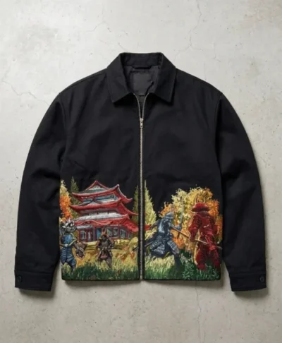 Vescartes Modern Edo Bomber Jacket