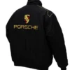 Vintage Porsche Signature Black Jacket