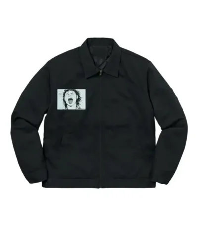 Vintage Supreme x Akira Black Jacket