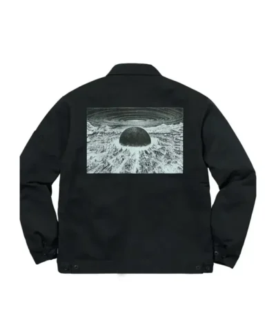 Vintage Supreme x Akira Black Jacket